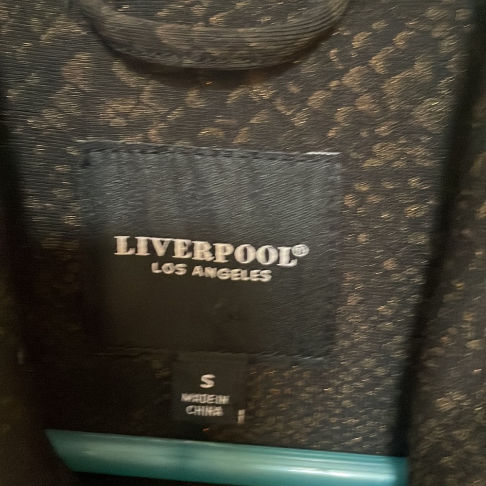 Liverpool La Metallic Python Moto Jacket Women's … - image 6